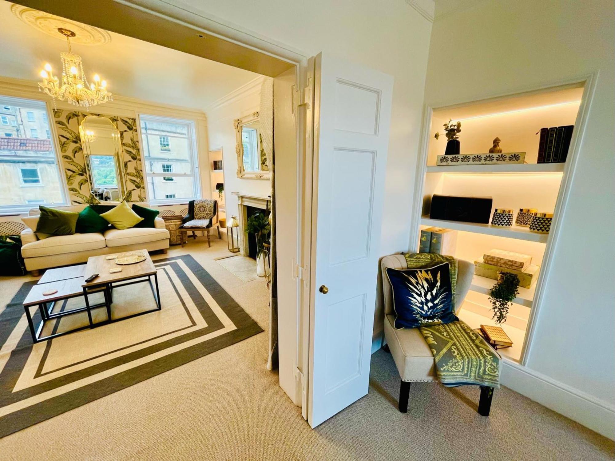 The Paragon Penthouse - Stunning Views Over Bath! Exterior foto